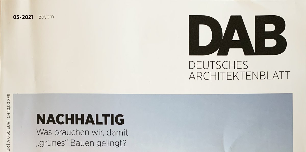 DAB - Deutsches Architektenblatt - May 2021